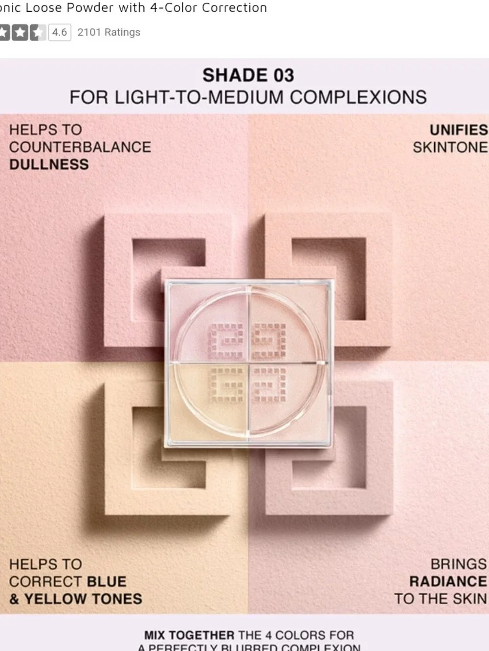 Givenchy Prisme Libre Face Powder Duo - Light Shades
